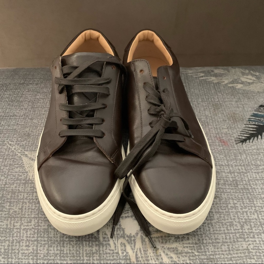 Untuckit leather lace up shoe